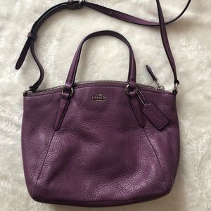 Authentic Coach Mini Kelsey Satchel